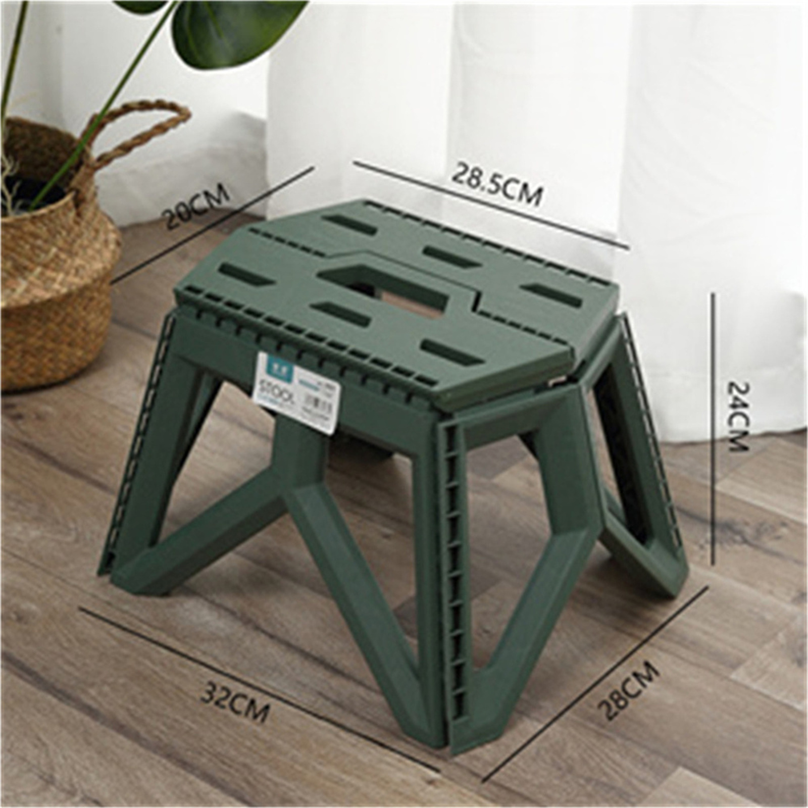 Outdoor Furniture Polywood - Outdoor Small Stool Portable Folding Stool
