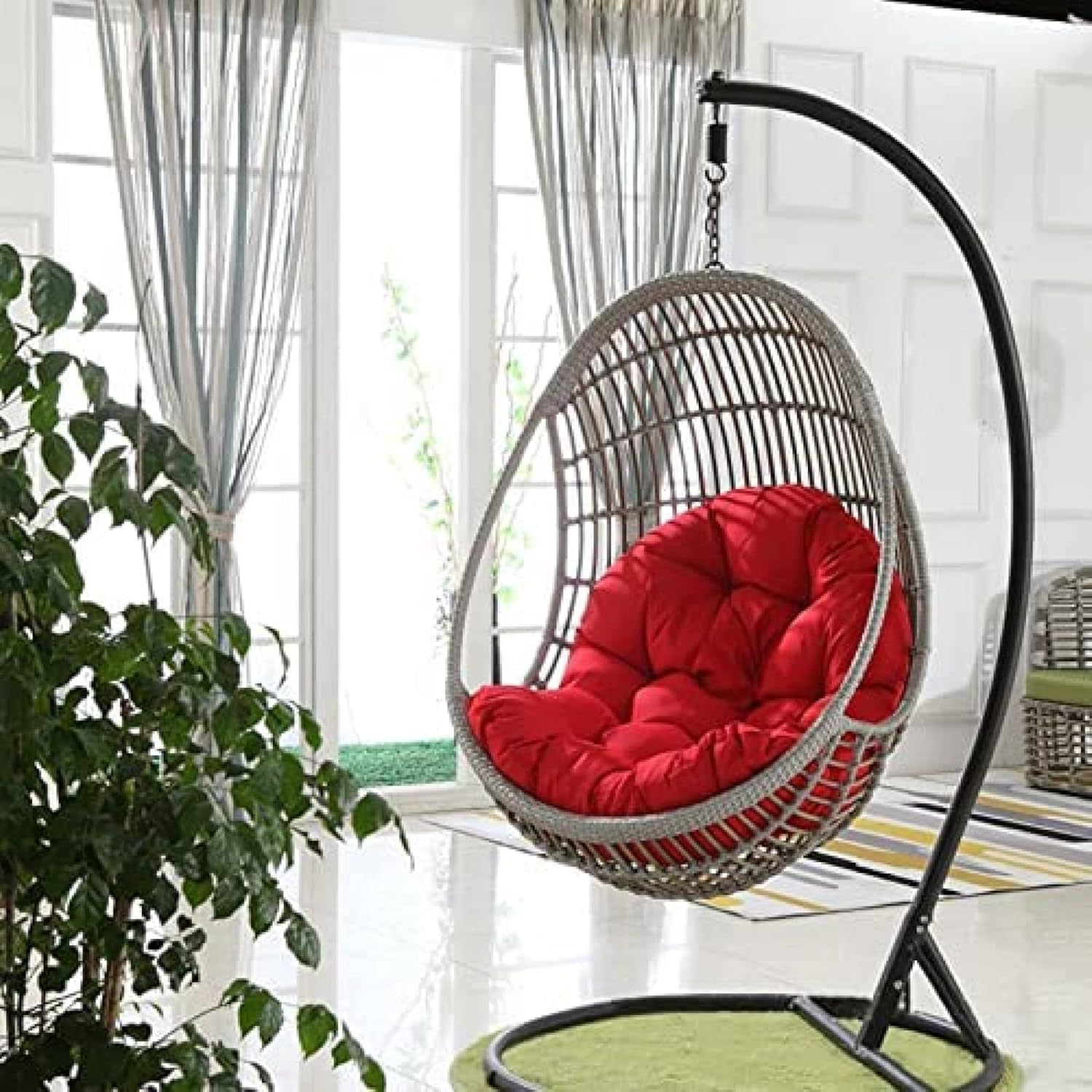 Hanging Egg Chair - Water Resistant Hanging Egg Chair Cushion