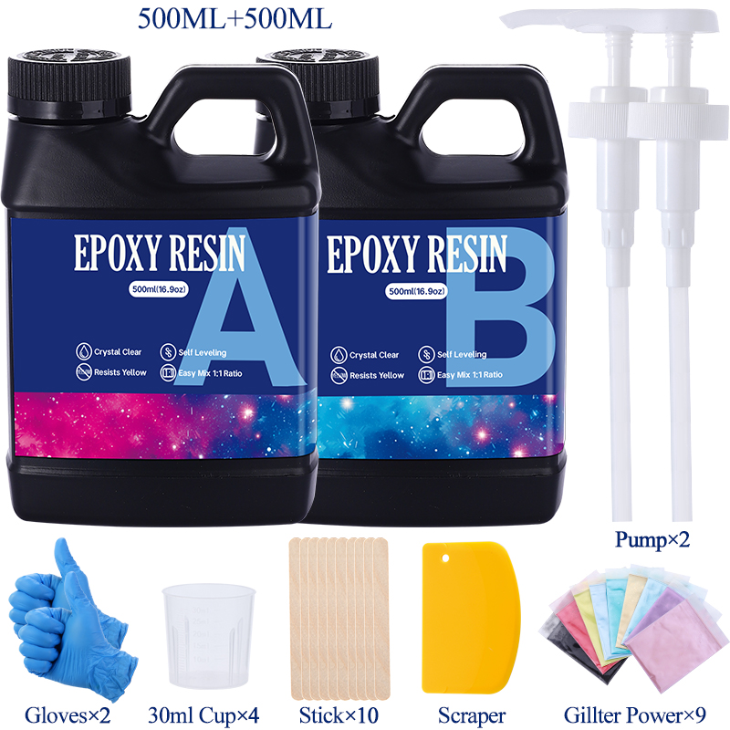 Outdoor Furniture Wood - Fast Curing 1:1 Crystal Clear Epoxy