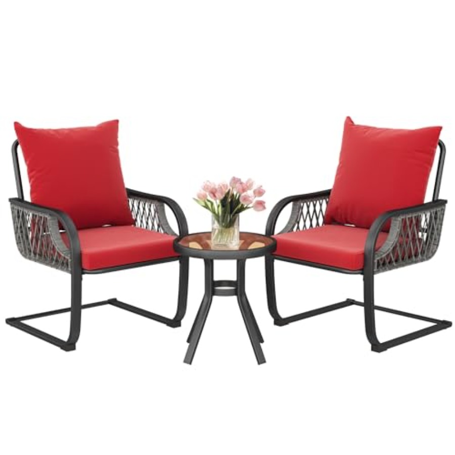 Outdoor Furniture In - YITAHOME 3-Piece Outdoor Patio Bistro Set
