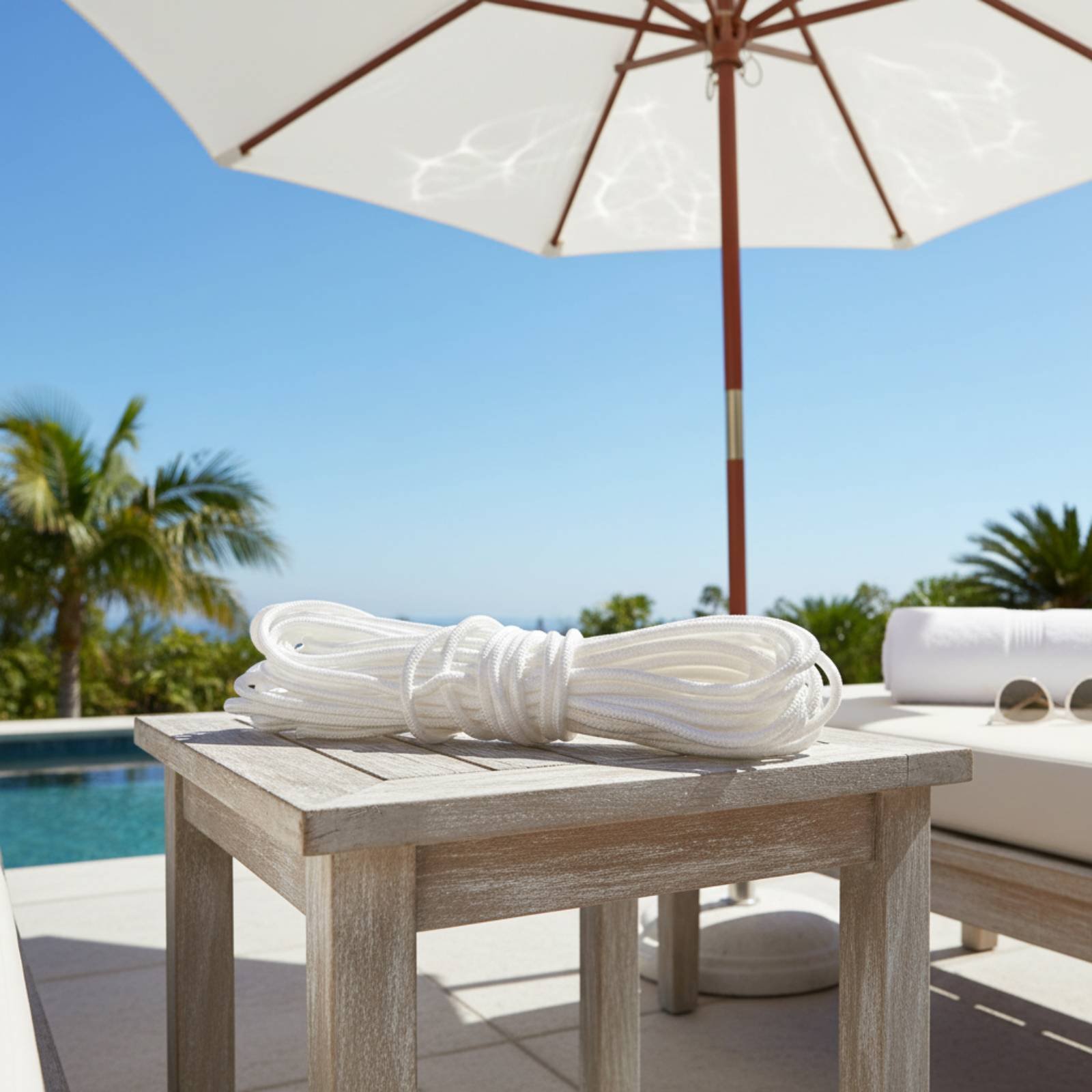 Outdoor Furniture In - Roman Umbrella Pull Rope Wear-Resistant Patio