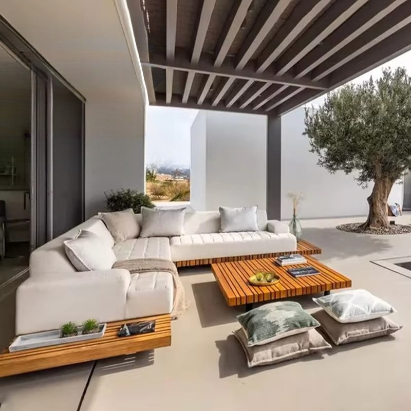 Waterproof Teak Wood Garden So - Outdoor Furniture Teak incelemesi ve fiyatı