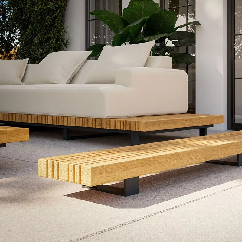 Waterproof Teak Wood Garden So - Outdoor Furniture Teak incelemesi ve fiyatı