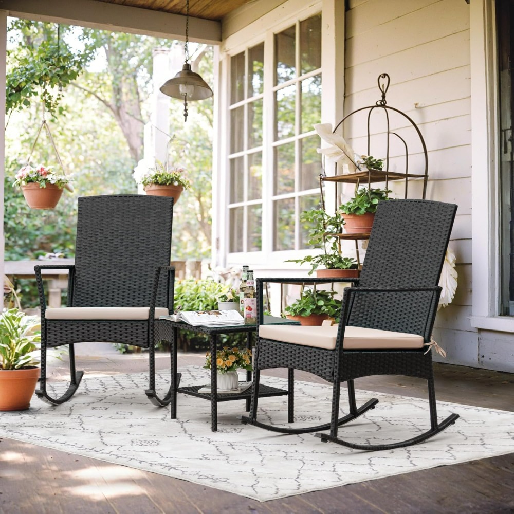 Flamaker Rocking Chair Outdoor - Outdoor Furniture Balcony incelemesi ve fiyatı