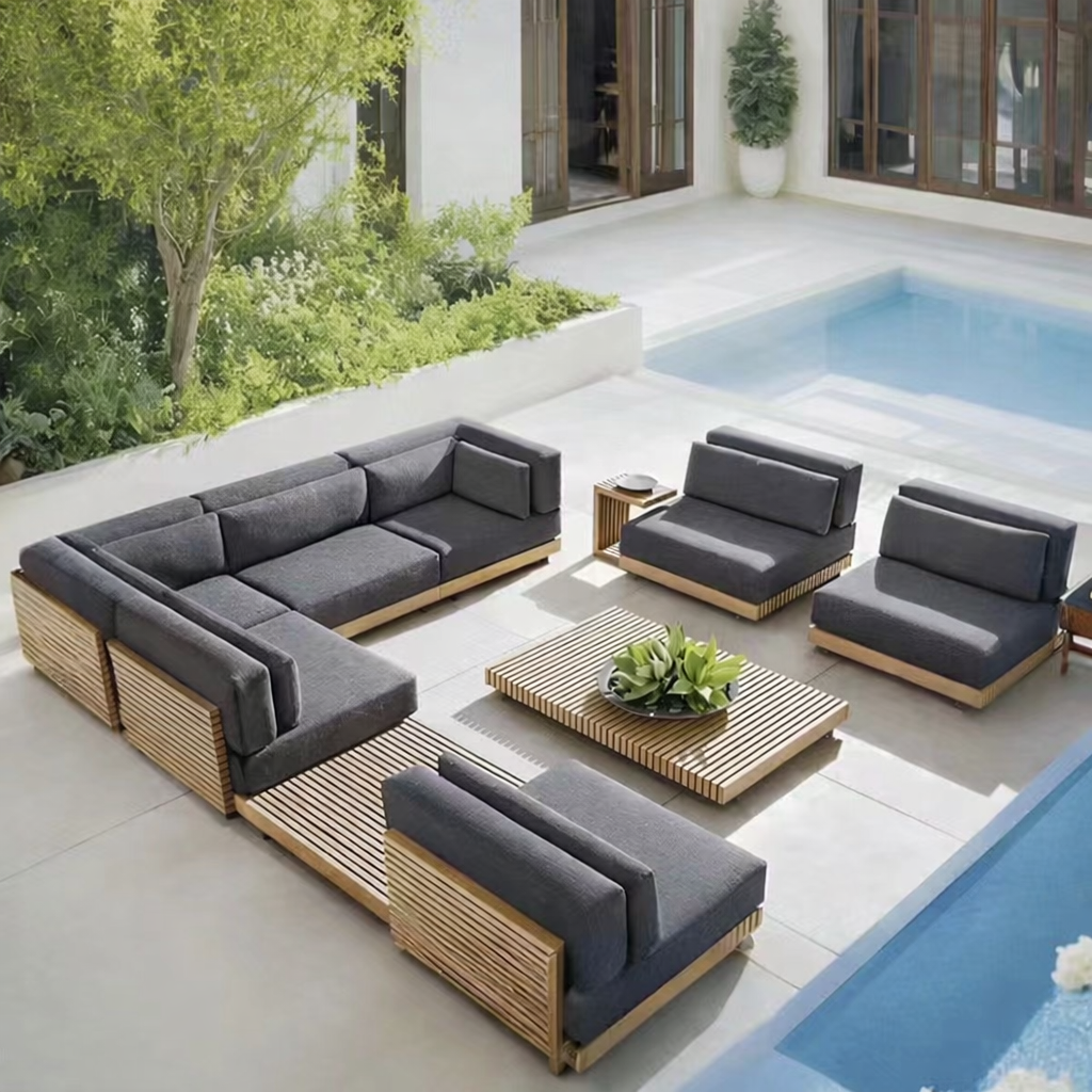 Villa Luxury Teak Outdoor Sofa - Outdoor Furniture Teak incelemesi ve fiyatı