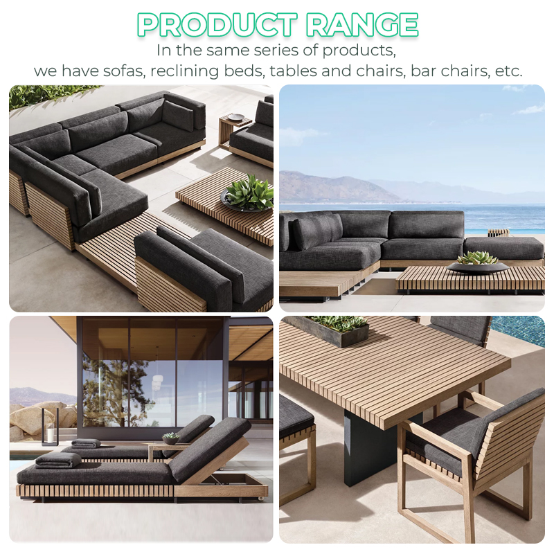 Villa Luxury Teak Outdoor Sofa - Outdoor Furniture Teak incelemesi ve fiyatı