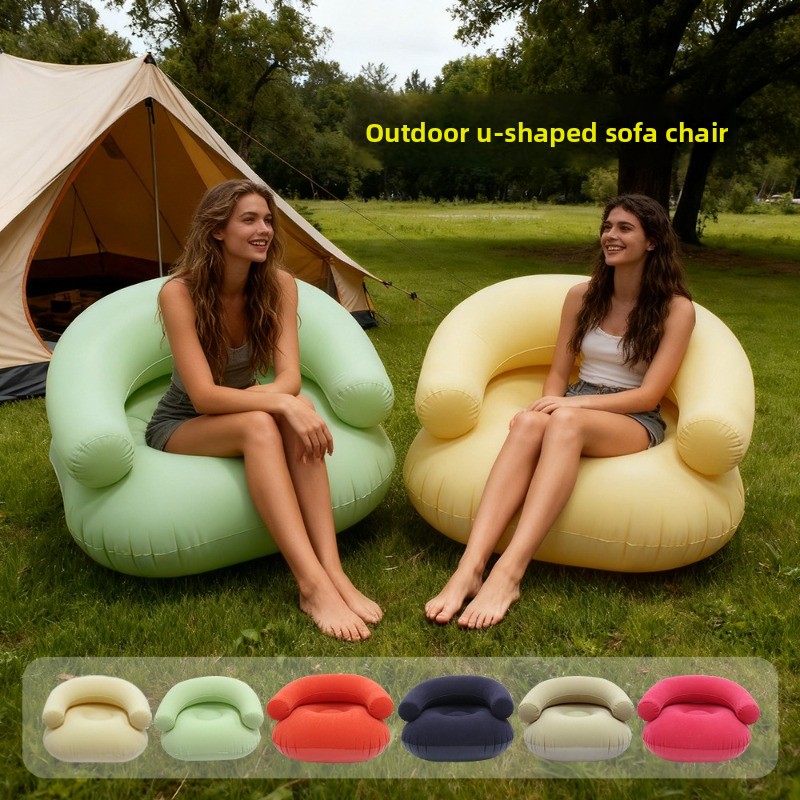 Inflatable Lazy Sofa U-shaped  - Outdoor Furniture Balcony incelemesi ve fiyatı