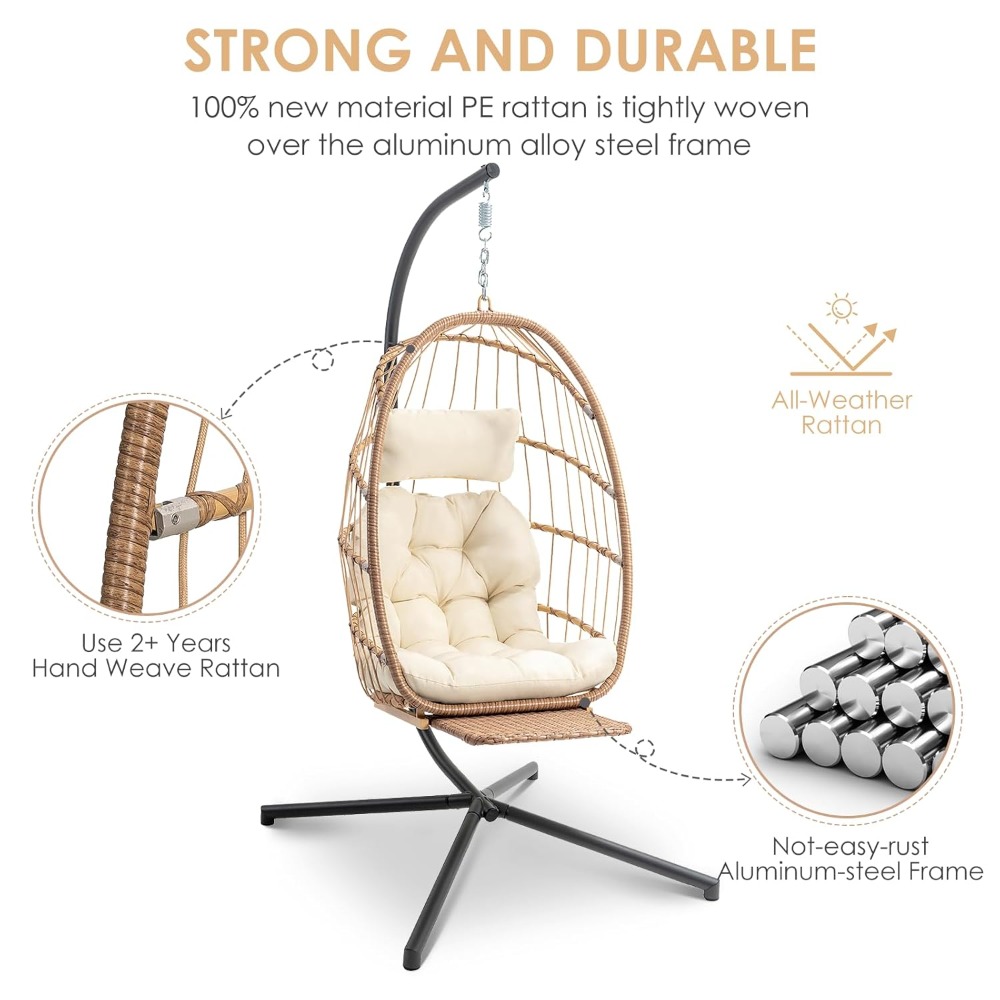 Hanging Egg Chair with Stand a - Hanging Egg Chair incelemesi ve fiyatı