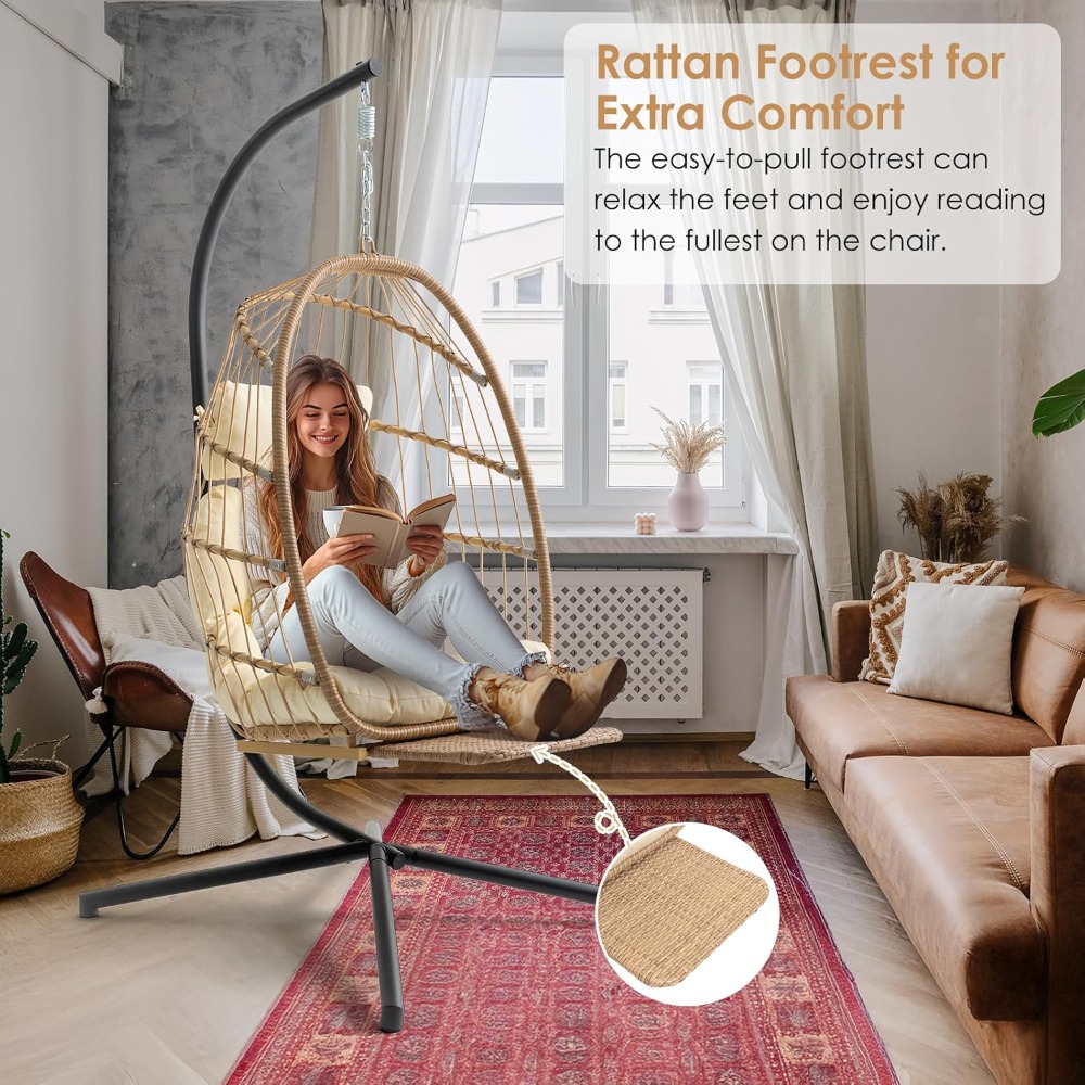 Hanging Egg Chair with Stand a - Hanging Egg Chair incelemesi ve fiyatı