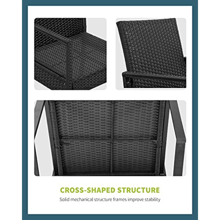 FDW 3 Pieces Outdoor Patio Fur - Outdoor Furniture In incelemesi ve fiyatı