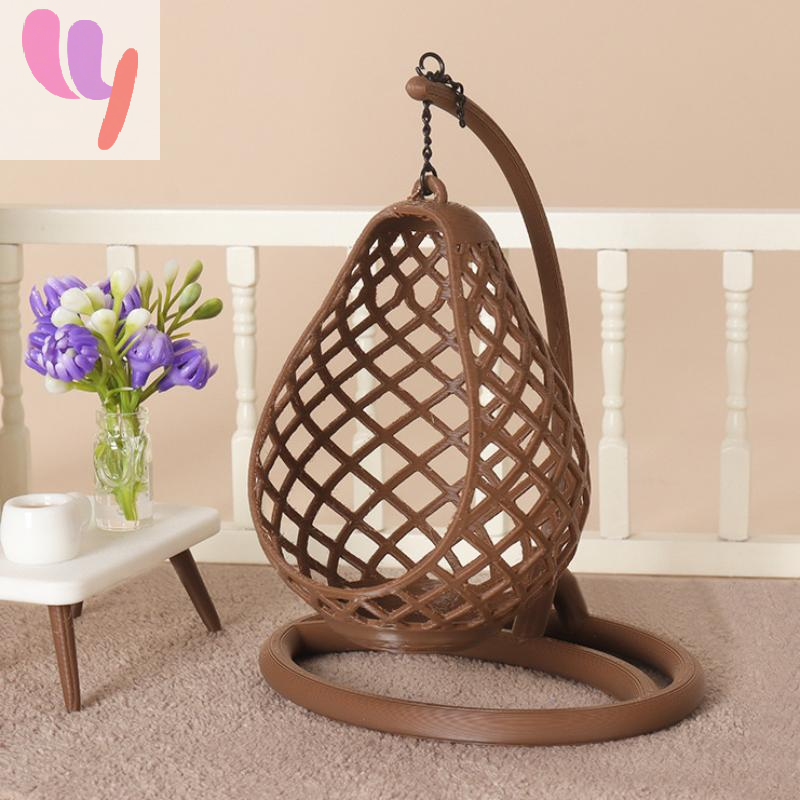 1Pcs DIY Diorama Scene Accesso - Hanging Egg Chair incelemesi ve fiyatı