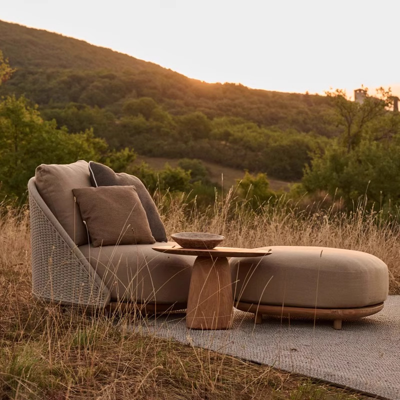 Nordic outdoor teak sofa villa - Outdoor Furniture Teak incelemesi ve fiyatı