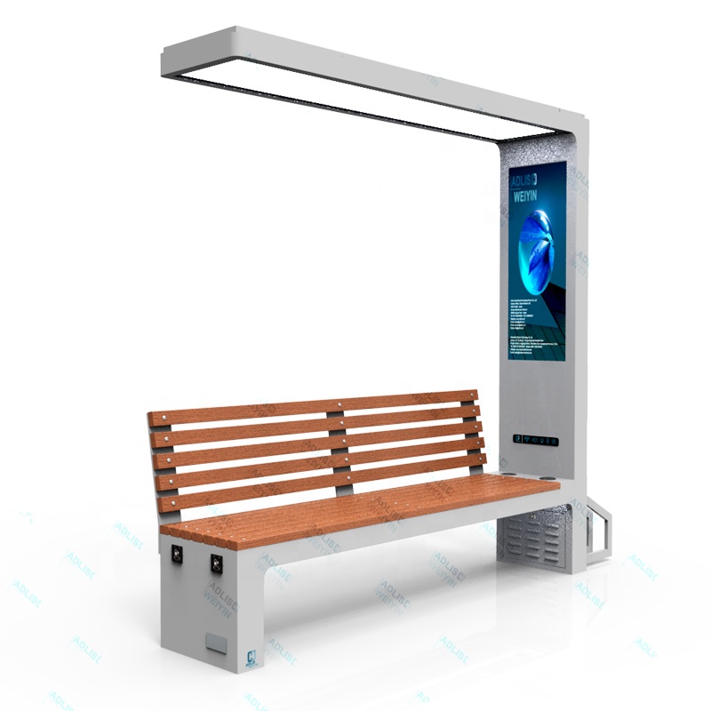 Urban Modern Smart Solar Cell  - Outdoor Furniture Wood incelemesi ve fiyatı