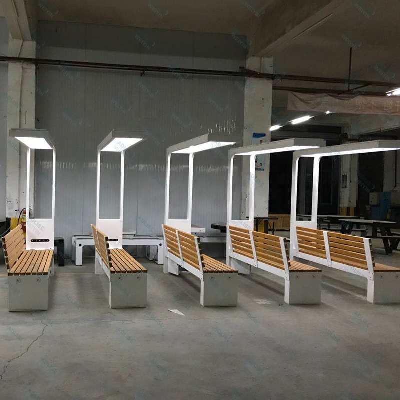 Urban Modern Smart Solar Cell  - Outdoor Furniture Wood incelemesi ve fiyatı