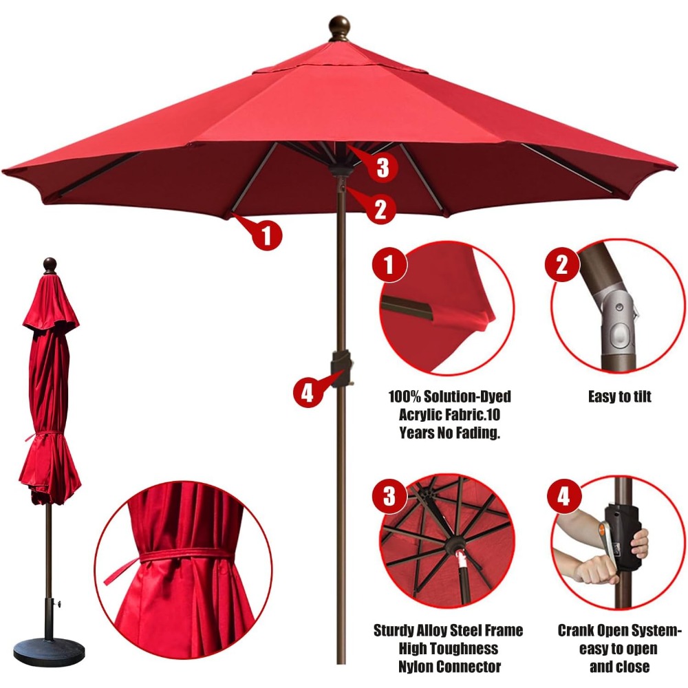 USA 10-Year-Non-Fading 10Ft Ma - Outdoor Furniture Year Round incelemesi ve fiyatı