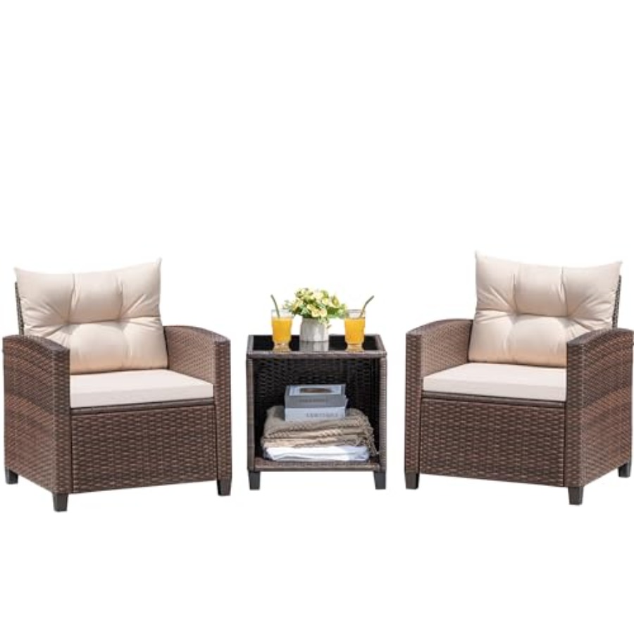 Devoko 3 Pieces Patio Furnitur - Outdoor Furniture In incelemesi ve fiyatı
