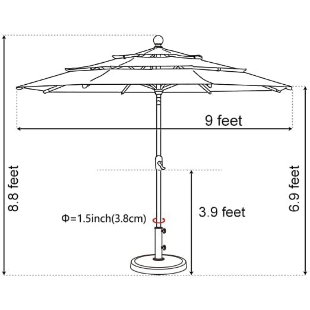 USA 10-Year-Non-Fading Solar 9 - Outdoor Furniture Year Round incelemesi ve fiyatı