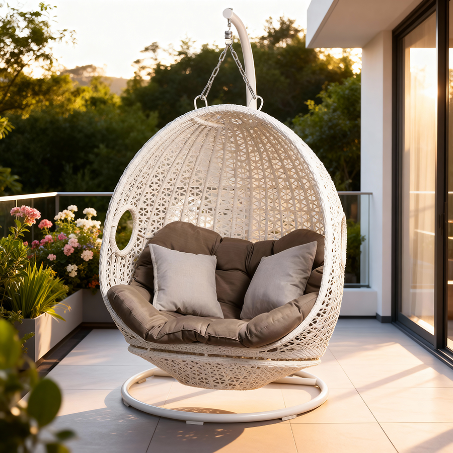Modern Double Hanging Rattan S - Hanging Egg Chair incelemesi ve fiyatı