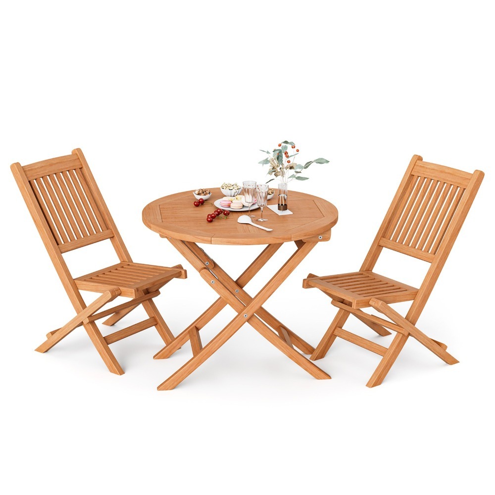3PCS Outdoor Indonesia Teak Wo - Outdoor Furniture Indonesia incelemesi ve fiyatı
