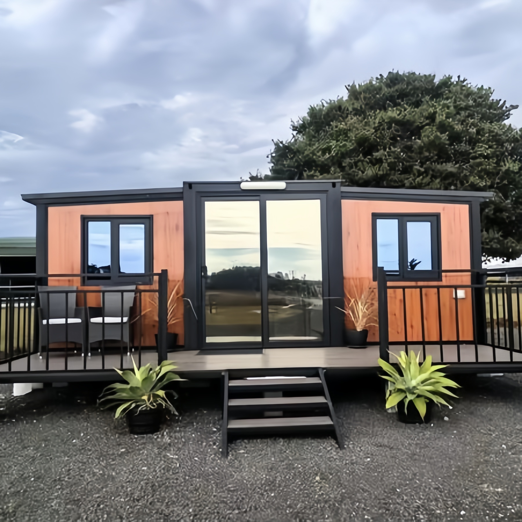 40FT Expandable Modular Prefab - Outdoor Furniture Kitchener incelemesi ve fiyatı