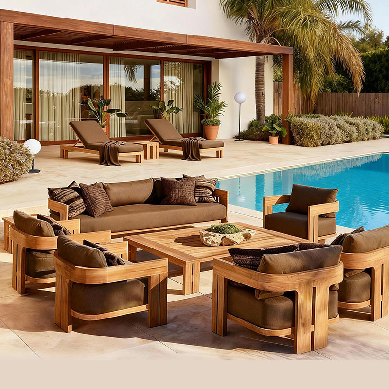 Outdoor Teak Sofa Set 2026 | P - Outdoor Furniture Teak incelemesi ve fiyatı