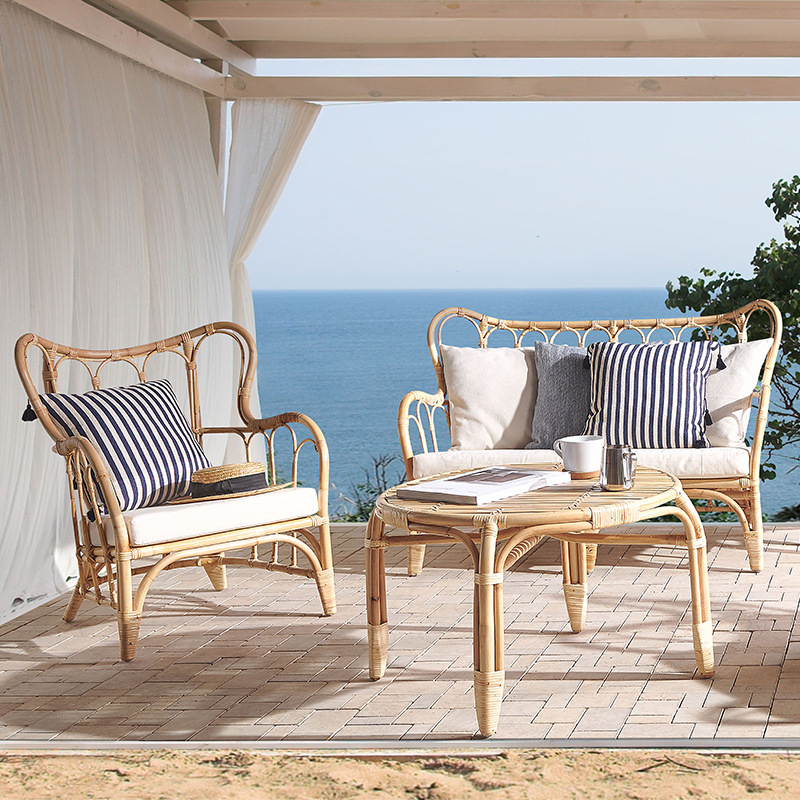 Natural rattan sofa Outdoor do - Outdoor Furniture Indonesia incelemesi ve fiyatı