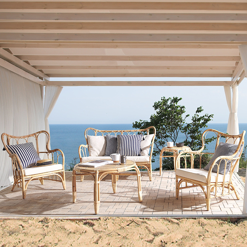 Natural rattan sofa Outdoor do - Outdoor Furniture Indonesia incelemesi ve fiyatı