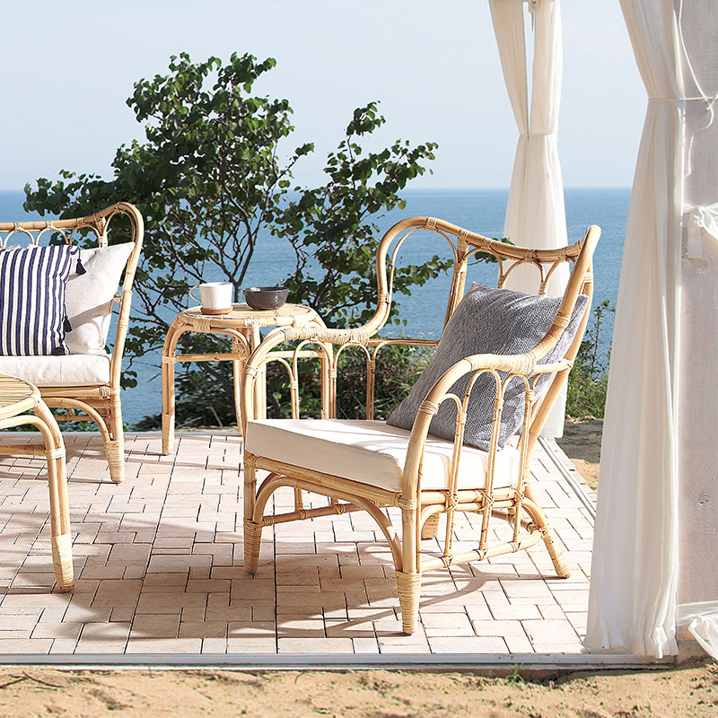 Natural rattan sofa Outdoor do - Outdoor Furniture Indonesia incelemesi ve fiyatı