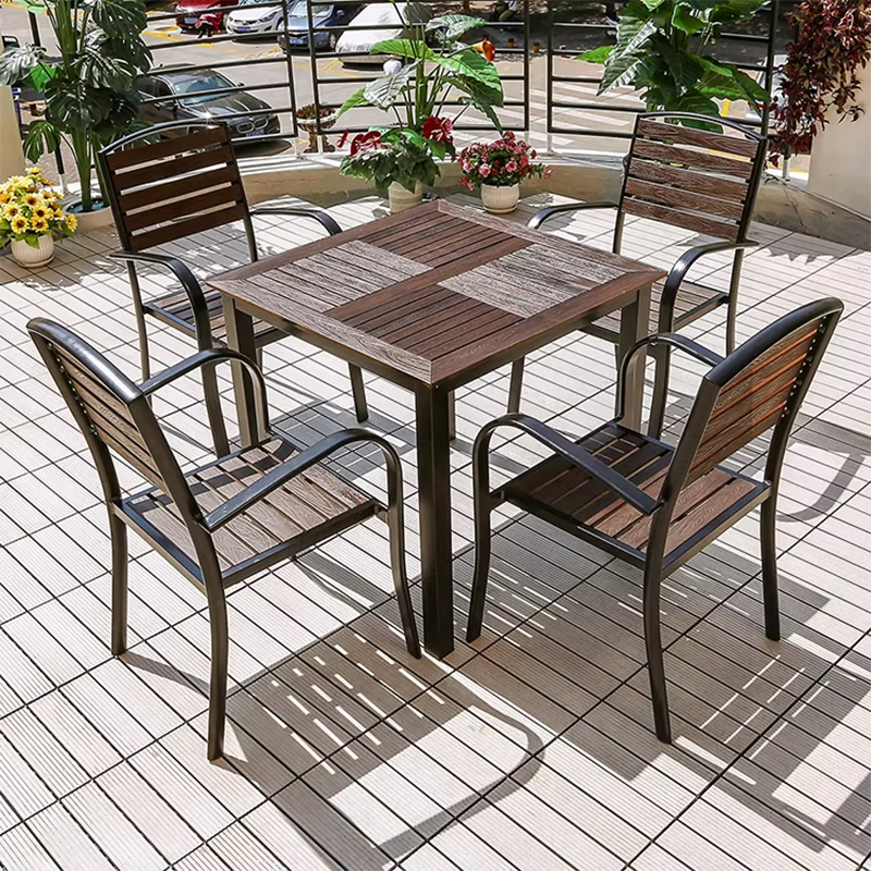 80cm Outdoor Table Wood Grain  - Outdoor Furniture Kitchener incelemesi ve fiyatı