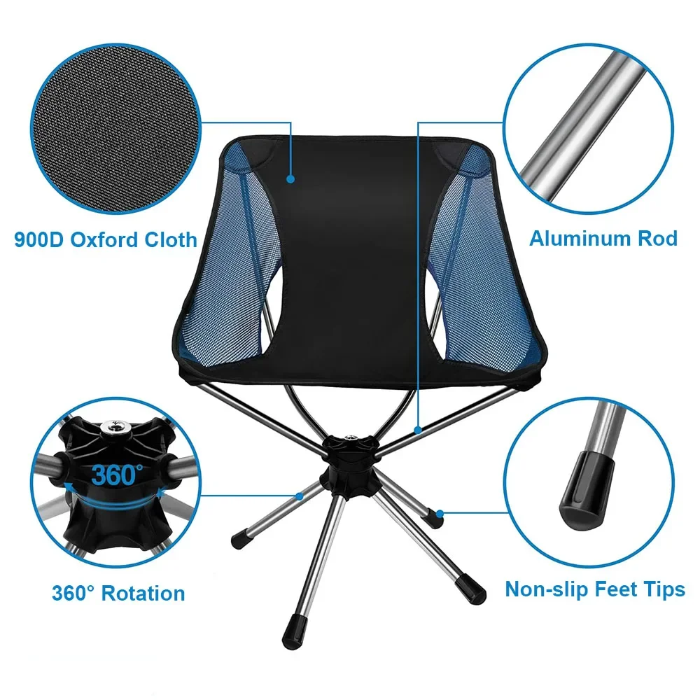 Folding Camping Chair 360° Rot - Outdoor Furniture Polywood incelemesi ve fiyatı