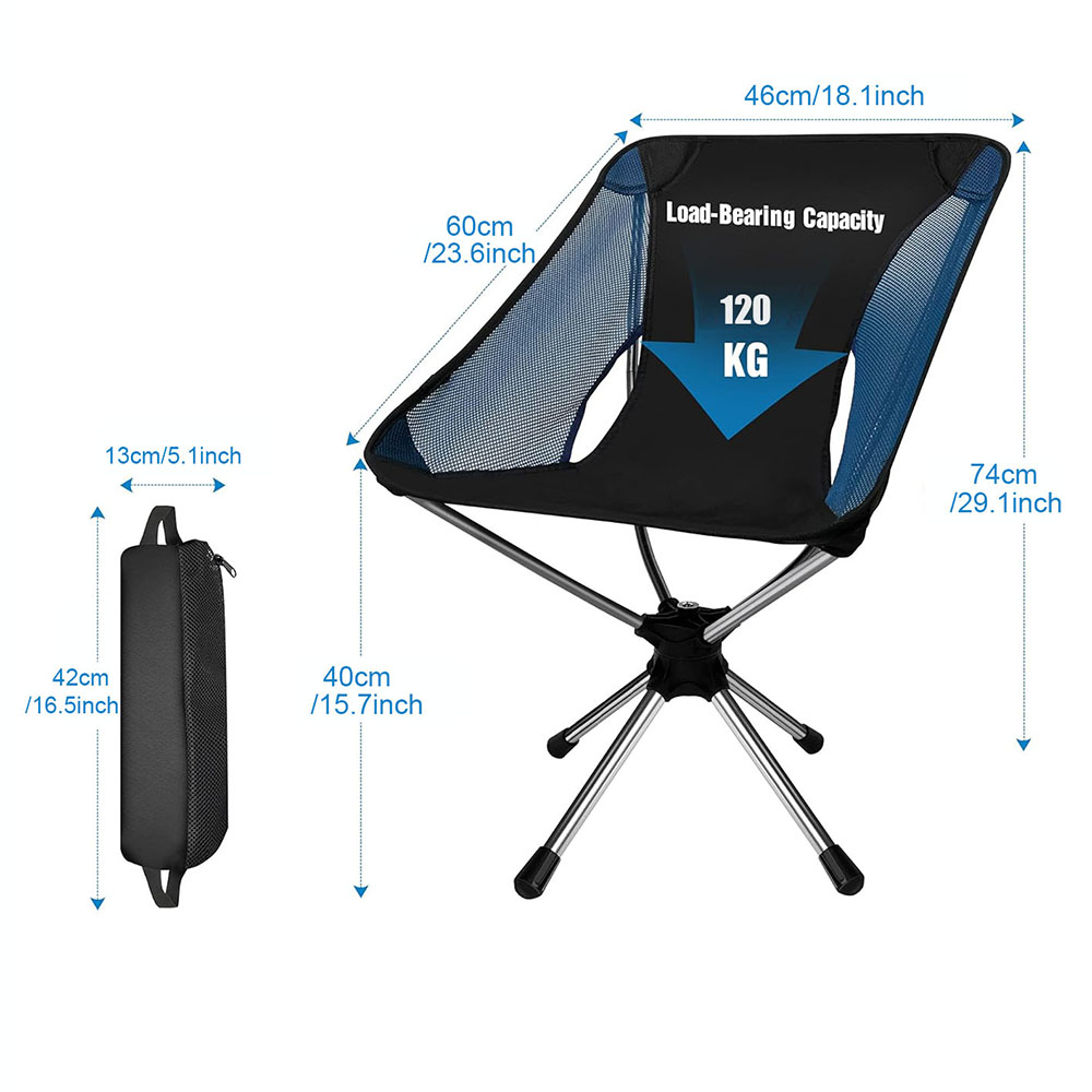 Folding Camping Chair 360° Rot - Outdoor Furniture Polywood incelemesi ve fiyatı