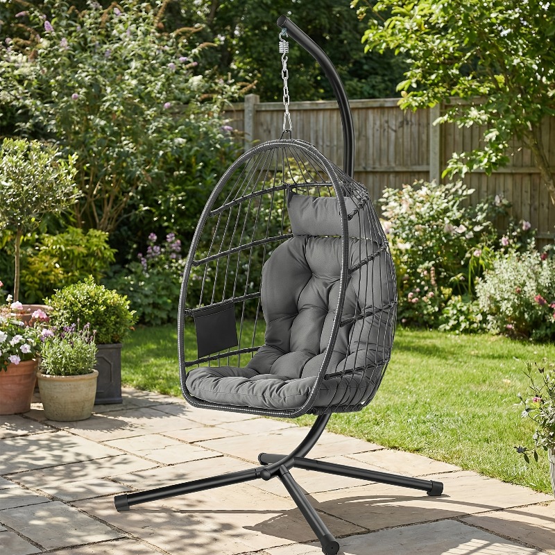 Hanging Egg Chair with Stand – - Hanging Egg Chair incelemesi ve fiyatı