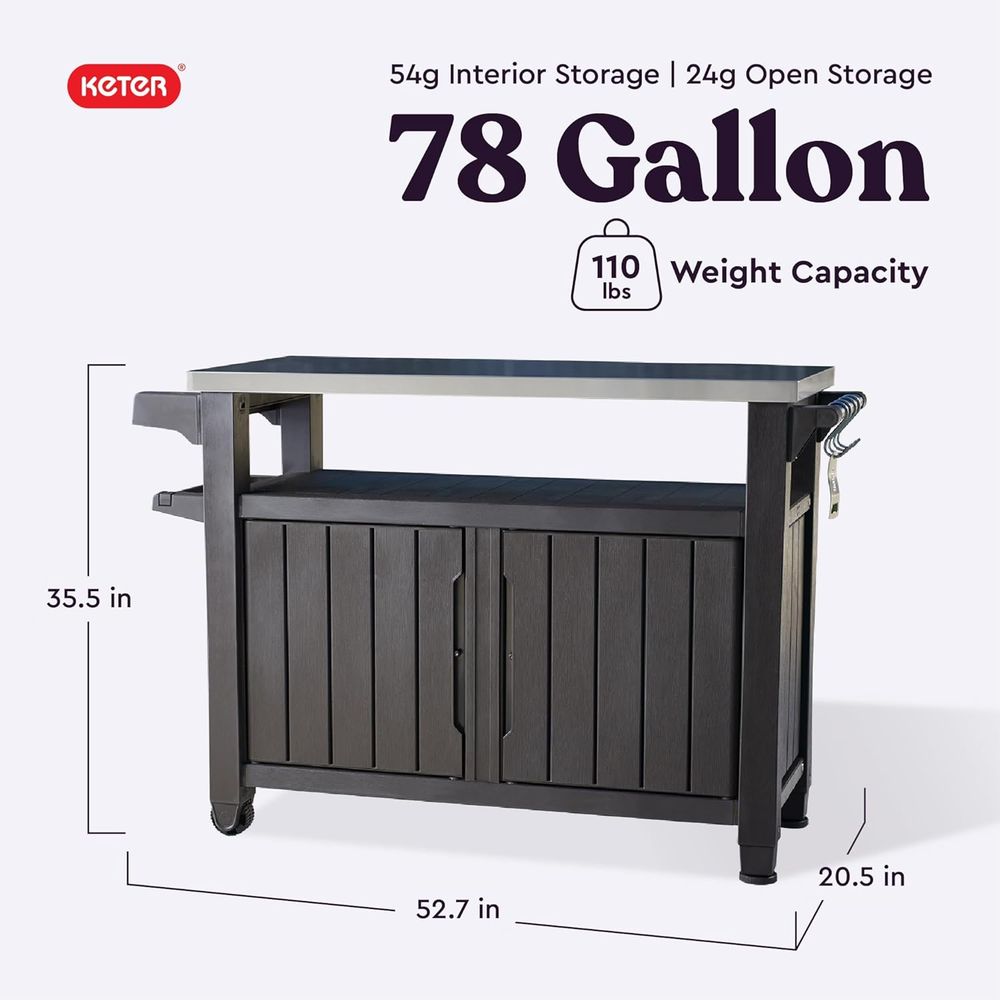 Outdoor Rolling Table Cart for - Outdoor Furniture Kitchener incelemesi ve fiyatı