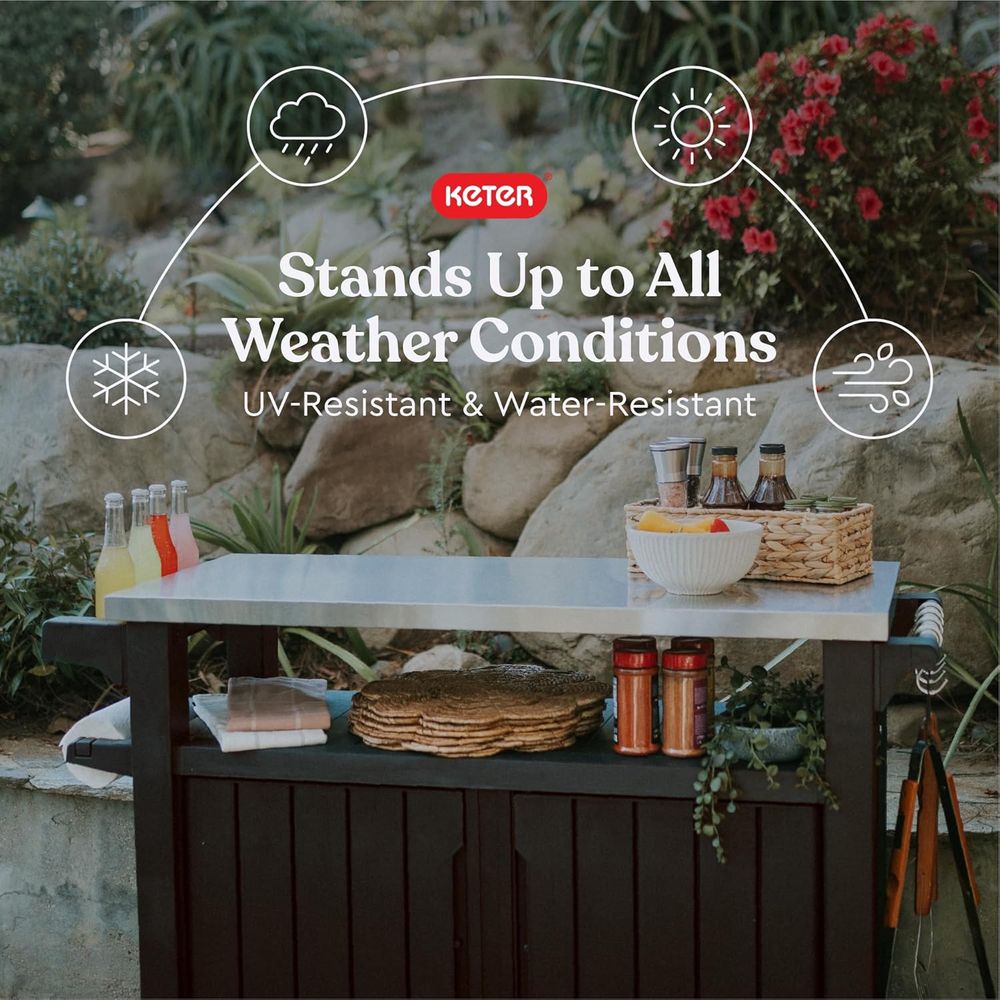 Outdoor Rolling Table Cart for - Outdoor Furniture Kitchener incelemesi ve fiyatı
