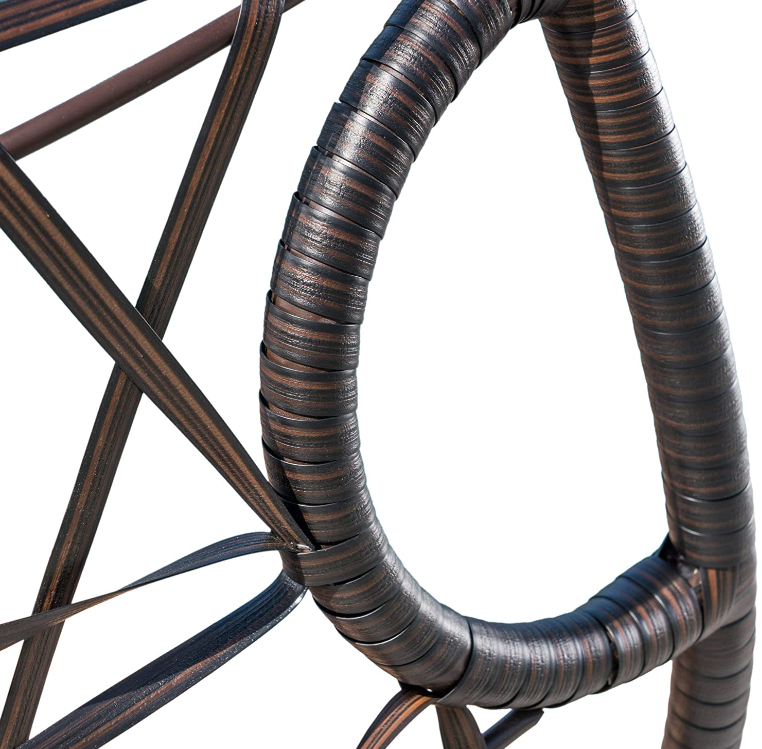 New Design Brown Rattan Swing  - Hanging Egg Chair incelemesi ve fiyatı