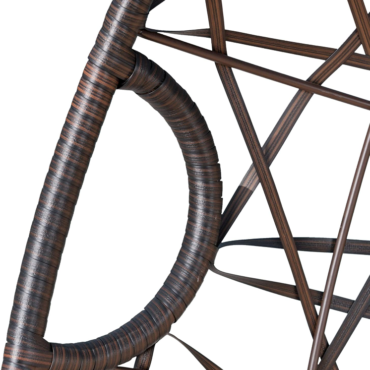 New Design Brown Rattan Swing  - Hanging Egg Chair incelemesi ve fiyatı