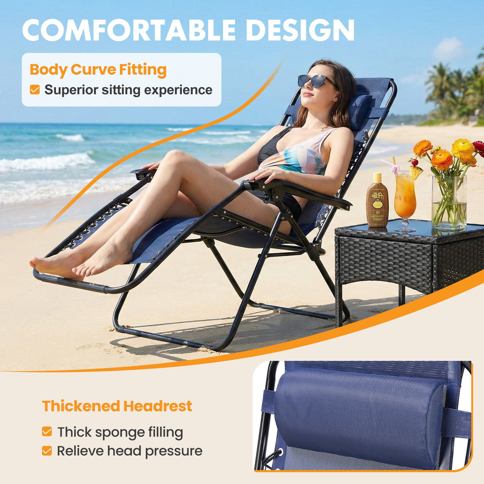 MCQ Outdoor Zero Gravity Chair - Outdoor Furniture Polywood incelemesi ve fiyatı