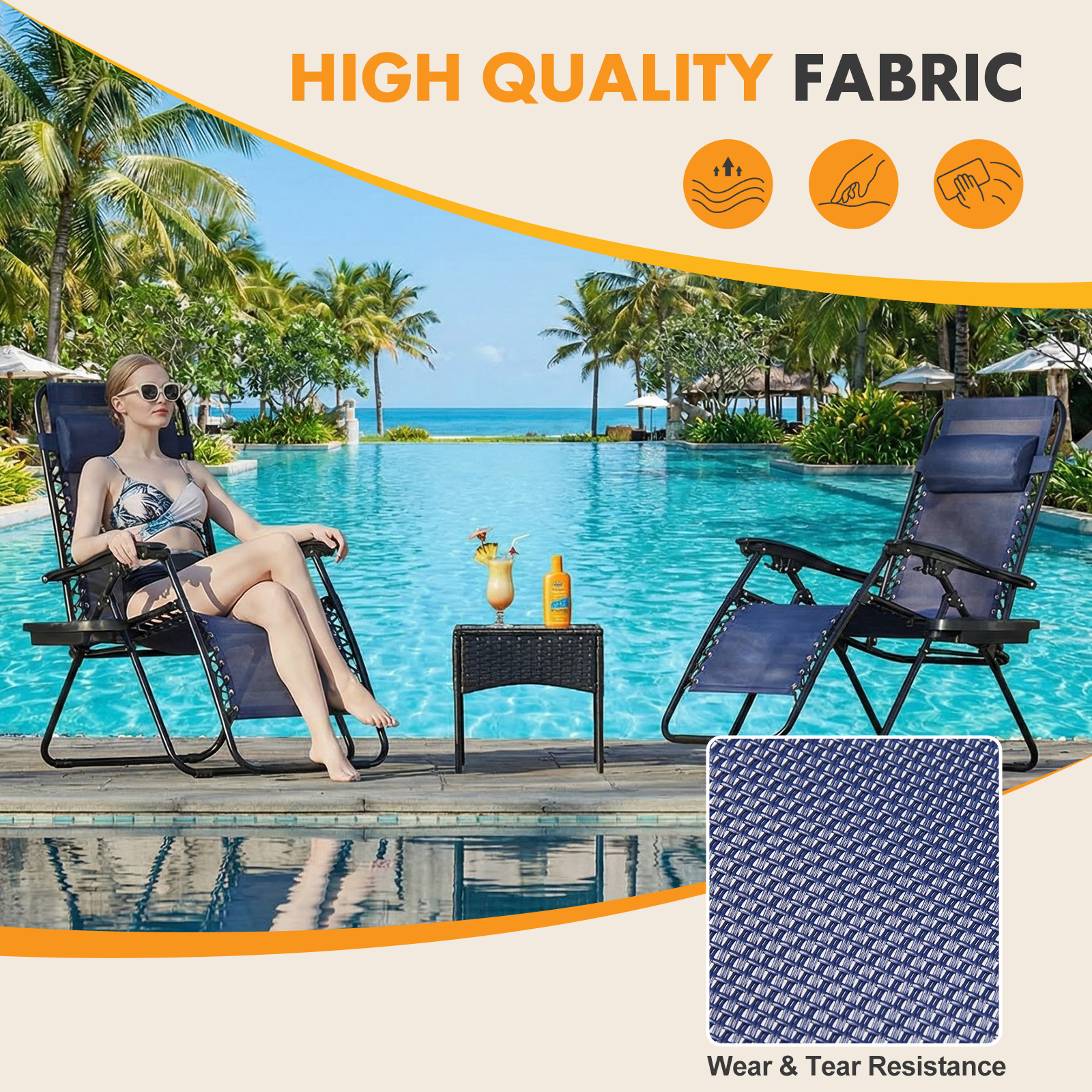 MCQ Outdoor Zero Gravity Chair - Outdoor Furniture Polywood incelemesi ve fiyatı