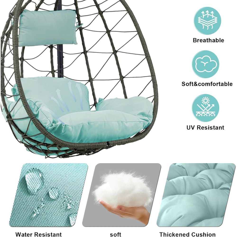 Indoor/Outdoor Hanging Egg Cha - Hanging Egg Chair incelemesi ve fiyatı