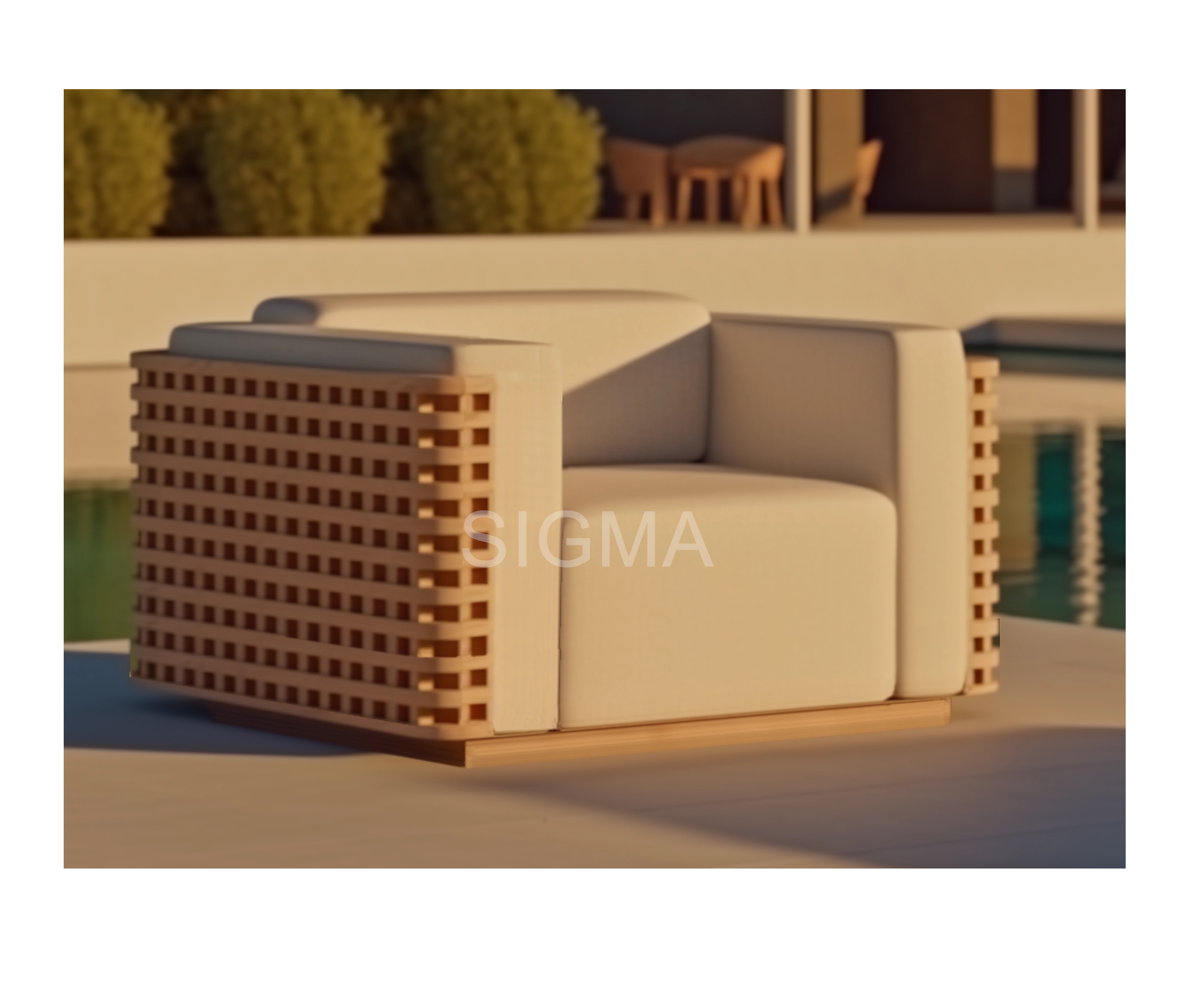 Sigma Teak Sofa Outdoor Furnit - Outdoor Furniture Teak incelemesi ve fiyatı