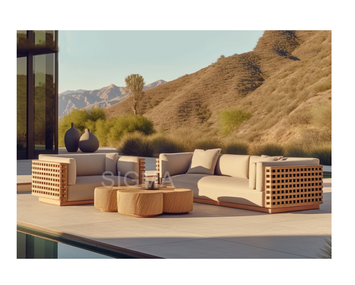 Sigma Teak Sofa Outdoor Furnit - Outdoor Furniture Teak incelemesi ve fiyatı