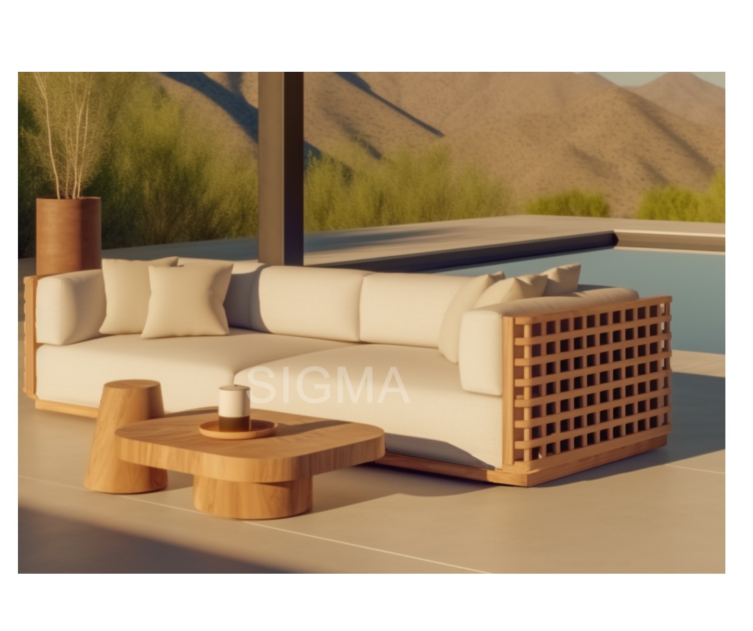 Sigma Teak Sofa Outdoor Furnit - Outdoor Furniture Teak incelemesi ve fiyatı