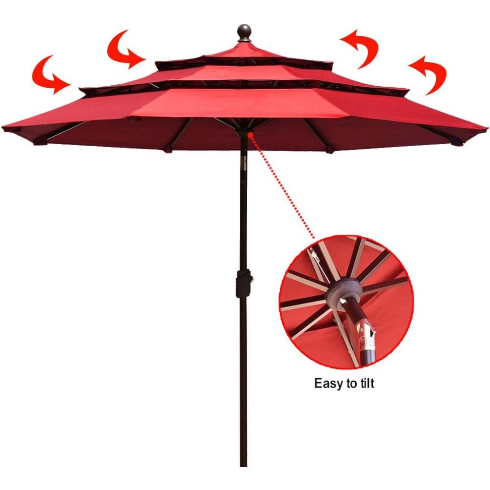 USA 10-Year-Non-Fading 9Ft 3 T - Outdoor Furniture Year Round incelemesi ve fiyatı