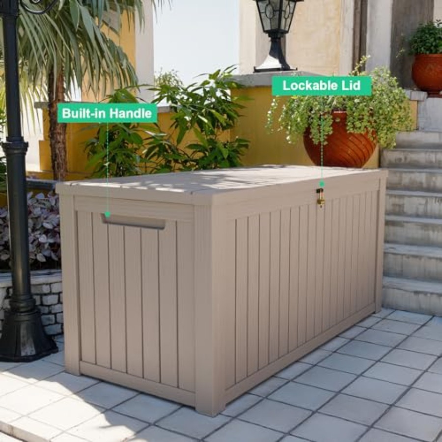 200 Gallon outdoor storage box - Outdoor Furniture Wood incelemesi ve fiyatı