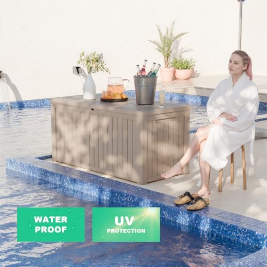 200 Gallon outdoor storage box - Outdoor Furniture Wood incelemesi ve fiyatı