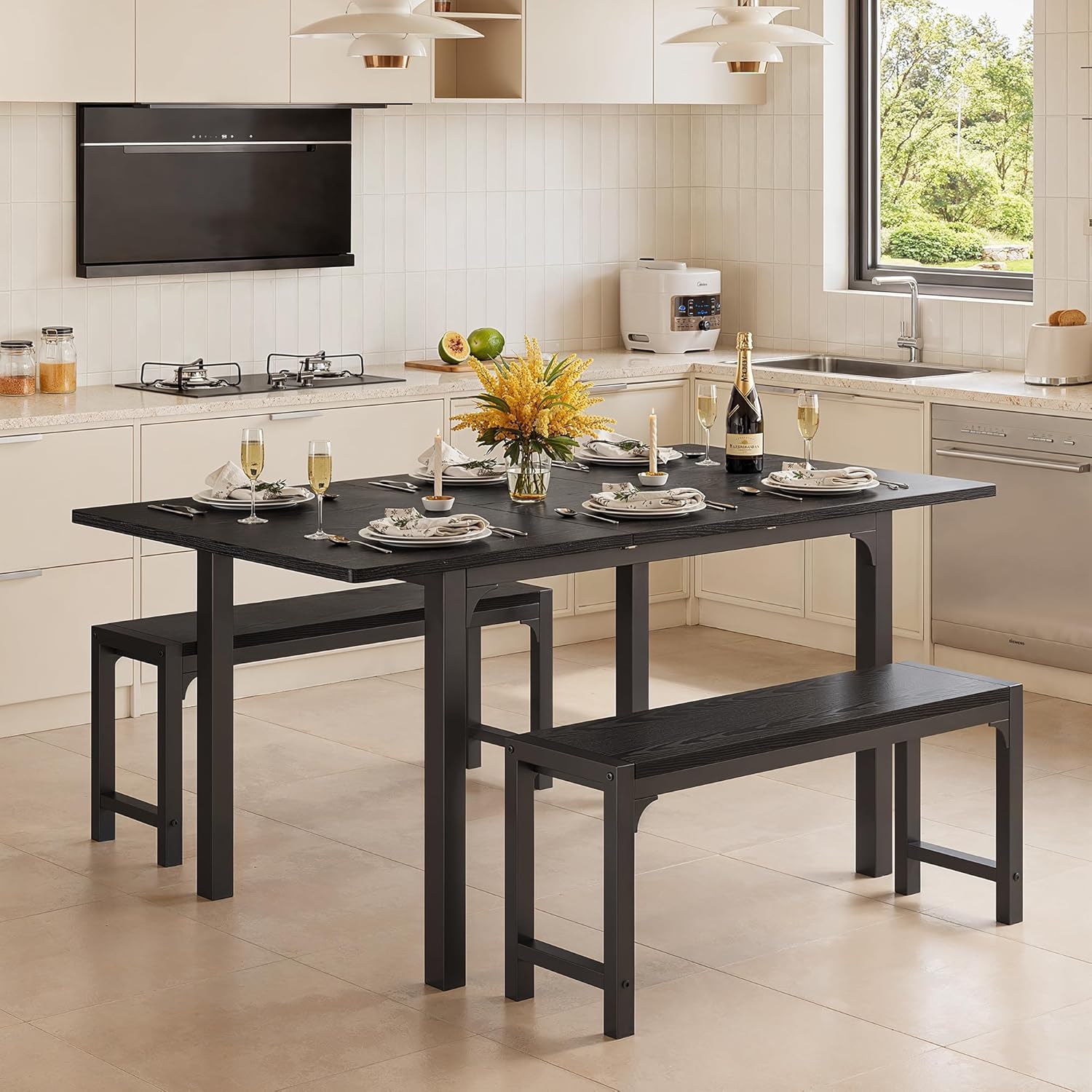 63in Extendable Dining Table S - Outdoor Furniture Kitchener incelemesi ve fiyatı