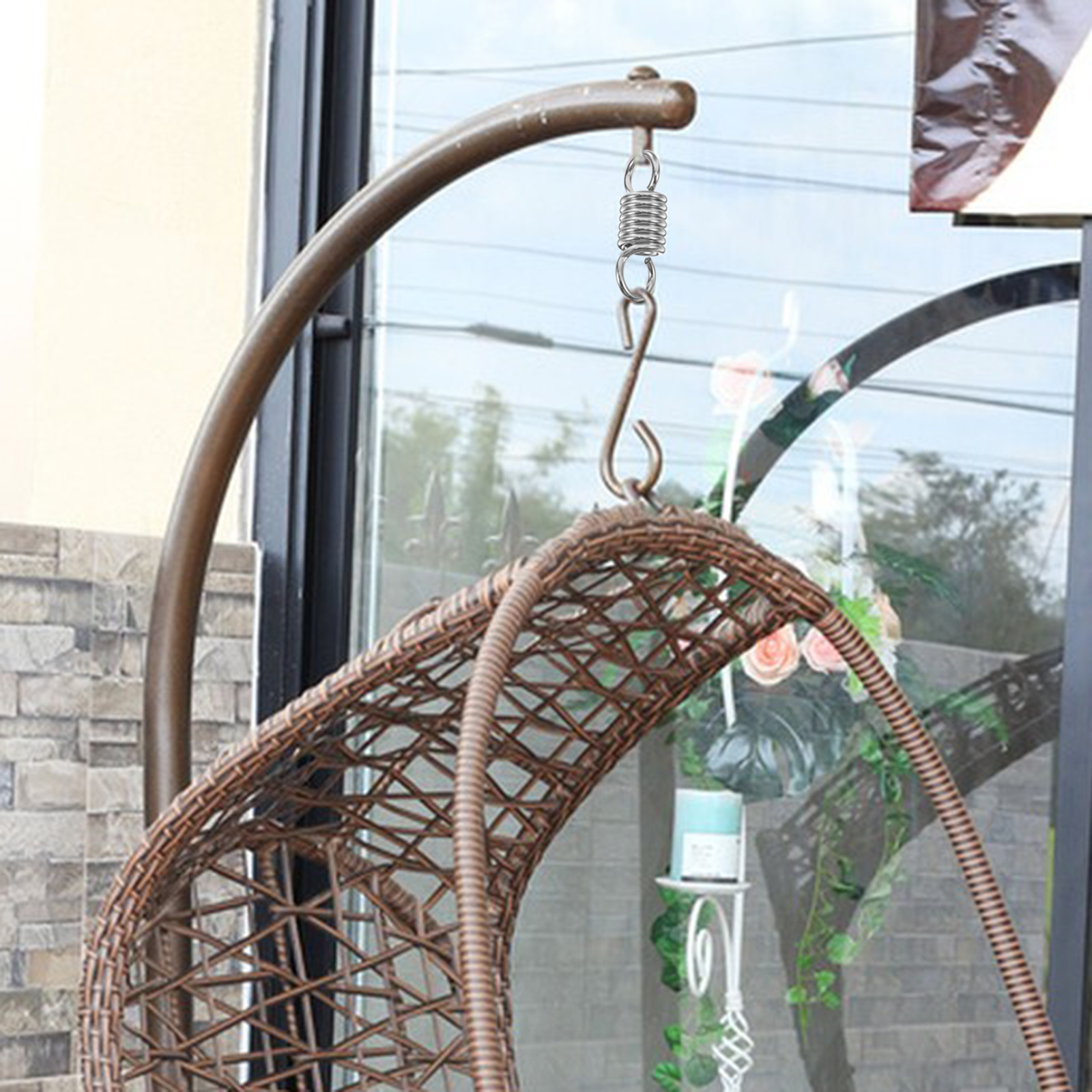 2pcs Hammock Fixing Spring Hea - Hanging Egg Chair incelemesi ve fiyatı