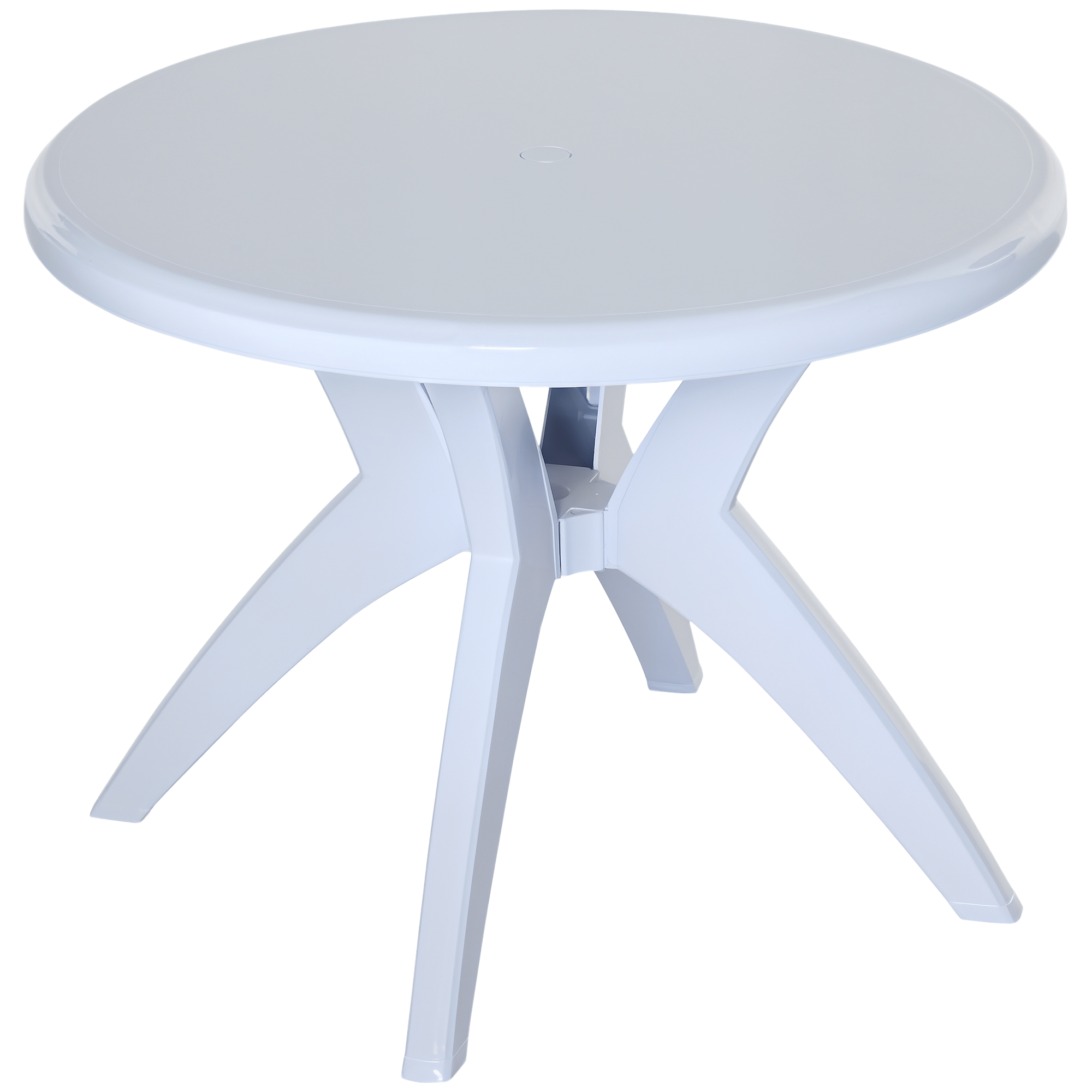 3' Round Outdoor Plastic Dinin - Outdoor Furniture Year Round incelemesi ve fiyatı