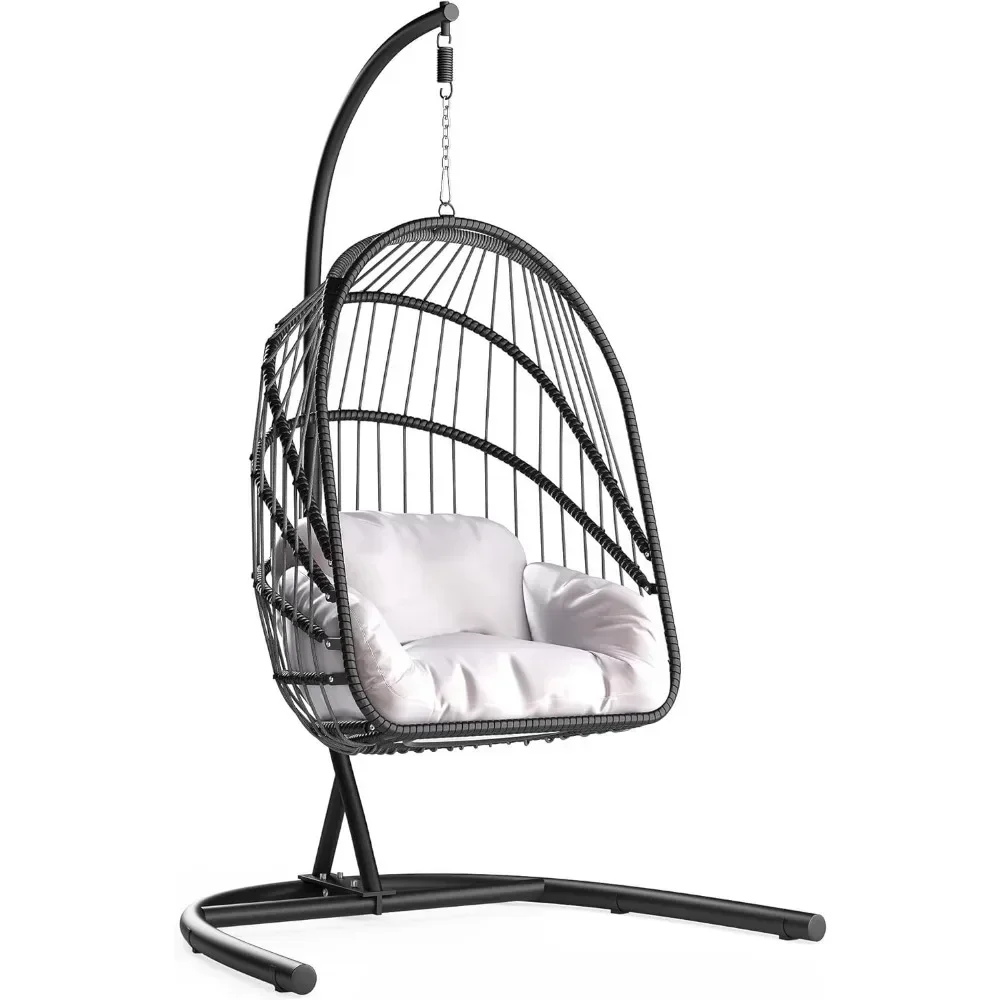 Wicker Swing Egg Chair with Cu - Hanging Egg Chair incelemesi ve fiyatı