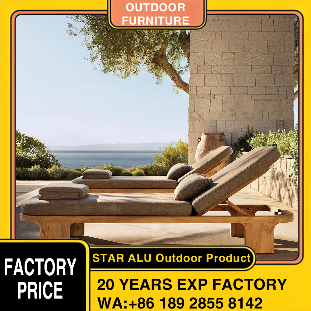 Custom Teak Wood Patio Lounger - Outdoor Furniture Teak incelemesi ve fiyatı